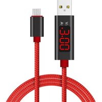 2019 New Data Cable LED Display Usb Cord 2.0 Data Sync Fast Charger Usb Cable Data For Apple For Android