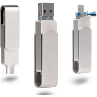 Factory hot sale microphone shape usb flash drive micro otg