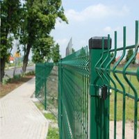 Galvanised Welded Wire Mesh Fence Panels