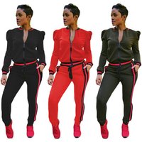 MC2101 Wholesale slim fit 2 piece set sports joggers tracksuit