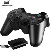 Data Frog 2.4G Wireless Game Controller For PS2/PS3 Remote Gamepad For Android Phone/TV Box/Smart TV Vibration Gamepad For PC