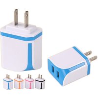Wholesale 110v 2.4a Dual Usb Mobile Phone Charger With 2 USB Ports