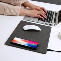 oem custom shape sublimation wireless charging mousepad