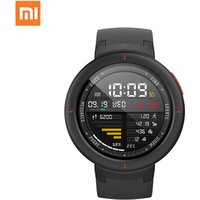 Global version Original Xiaomi Amazfit Verge Smartwatch 1.3 inch AMOLED Screen Dial & Answer Calls Upgraded HR Sensor GPS