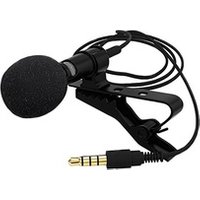 Professional Mini Smart Mobile Phone Clip Microphone Condenser Lavalier Microphone 3.5mm Wired Clip on Lapel Android Phone Mic