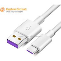5A Super Fast Charging usb Type-C Cable for huawei P20 mate 9/10/20 P10 plus for samsung