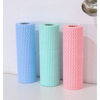 Disposable kitchen wipes rolls of wood pulp spunlace nonwoven for household bathroom floor furniture cleaning
