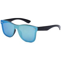 Rimless Sunglasses One Piece Mirror Reflective Eyeglasses for Men Women