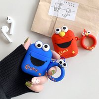 Custom type portable silicone wireless headphones earphone case for airpods