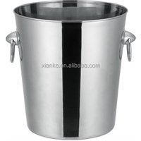 10.0L Large Stainless Steel carlsberg ice bucket champagne bucket