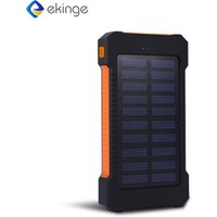 Ekinge Mobile Solar Power Bank 10000mAh Portable Charger Powerbank