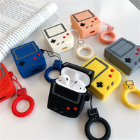 3D game machine silicone cover for airpod 2 case for apple airpod case cover earphonecovers for air pod case cute covers