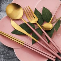 Luxury Dinner Cutlery Set Matte Finish