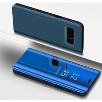 For iPhone 6 7 8 6 Plus 7 Plus 8 Plus Clear View Flip Case Smart Mirror Flip Cover Case For iPhone X Mobile Stand Case Cover