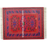 Vintage persian style woven rug carpet mouse pad