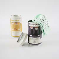 Logo Beer Socks Can