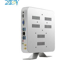 XCY mini pc procesadores intel Core i7 7500U 4K HTPC mini computer i7 VGA 300M WiFi Gigabit Ethernet 6*USB