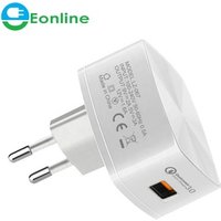 Eonline 18W Charger Quick Charge 3.0 Fast Mobile Phone Charging for Samsung for Xiaomi QC3.0 Desktop Charger
