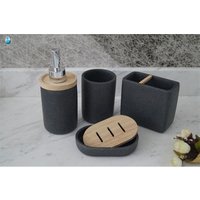 Polyresin Bathroom Accessory Set