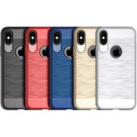 USAMS LW001 Free Shipping Cheap Price Back Cover Square TPU phone case For Iphone X