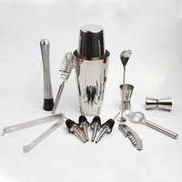 Boston Shaker 13 Piece Stainless Steel Bar Tool Set