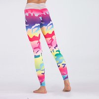 2019 Ladies Dance Push Up Printed Yoga Pants Stirrup Leggings With Hidden Pocket