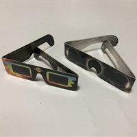 custom logo solar eclipse 3D paper glasses