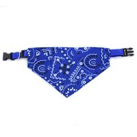 Hot Selling Customize Logo Printed Pet Triangle Bandanas Cotton Red Dogs Bandanas