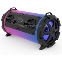 Myon Outdoor Portable Bazooka Wireless Bluetooth Speakers Use USB TF Card With Color Changing Light Subwoofer Karaoke System