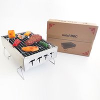 Portable Mini Folding Tabletop BBQ Grill