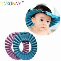Plastic shower cap for Shampoo baby items