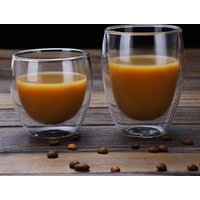 Glass cup tea mug double wall glass coffee cup with many sizes
