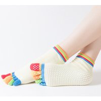 Yoga Socks Dynamic Zipper Compression Tape