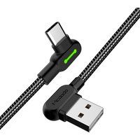 Mcdodo Best Selling USB C Elbow 90 Degree QC4.0 Type C USB Charge Cord Data Cable For Samsung