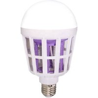 2 in 1 15W LED Bulb Mosquito Killer Lamp 220-240V Electric Trap Mosquito Killer Light for outdoor camping Night sleeping lamps