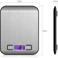 Wholesale Anti 5kg 11lb Stainless Steel Waterproof Multifunction Kitchen Digital Food Scale
