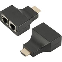 HDMI to RJ45 dual network cable 30M network extender 1080P for HDMI