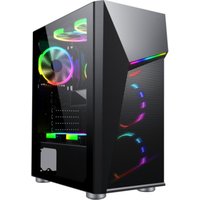 Y01 2019 New Design 210mm width case pc full tower with RGB Strip Lights /pc gamer case with Mesh