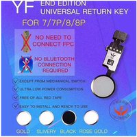 New updated YF End Edition Universal Return Key for IPhone 7 8 7 Plus 8 Plus Home Button Flex Cable