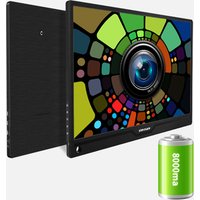 SIBOLAN lcd touch screen monitor 15.6 inch Full HD 1920x1080 portable monitor battery powered lcd monitor with type-c