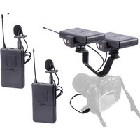 Hot lapel microphone wireless microphone for DSLR,Camera,Video camera and smartphone