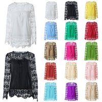 Chiffon Blouse Top Sizes S to
