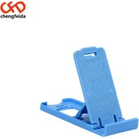Colored plastic mini phone stand Portable Adjustable holder