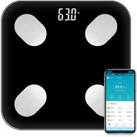 Digital bluetooth 4.0 calibration glass smart scale body scale