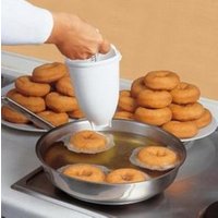 Amazon hot sale Mini Donut Maker Machine Plastic Doughnut Mold DIY Tool Kitchen Pastry Making Bake Ware