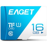 EAGET mini sd card 16gb class 10 tf card for Samsung android mobile phone camera sd case tablet memory card