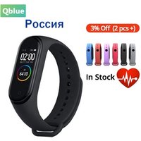 New Original Xiaomi Mi Band 4 Smart BT 5.0 Wristband Fitness Bracelet AMOLED Color Touch Screen Music AI Heart Rate Mi Band 4