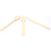 Biodegradable disposable tableware wooden cutlery wooden knife