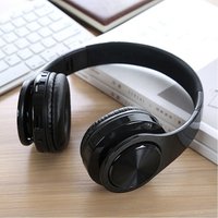 Perfect stereo sound wireless headphones, soft memory-protein earmuffs cool headphones with mic