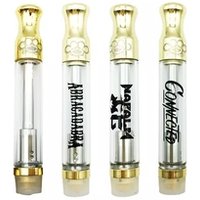 1.0ml Ceramic Brass Knuckless Cartridges for CBD Vape